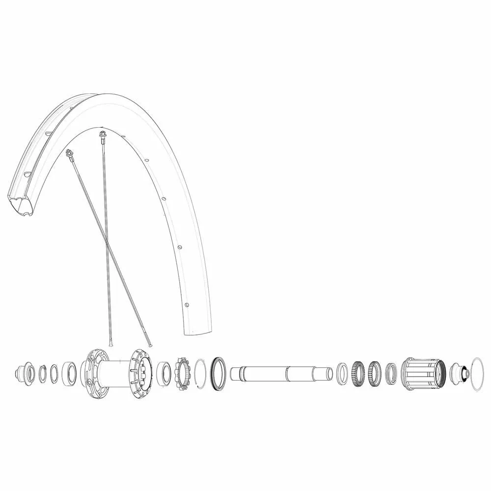 Mavic Kit 12 Rear Nds Cosmic Slr 40 Rb Eiker