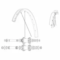 Mavic Kit 14 Front Edeemax 29´´ Eiker