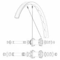 Mavic Kit 14 Front Edeemax S 29´´ Eiker