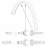 Mavic Kit 14 Front Edeemax S 29´´ Eiker, Black, 306mm