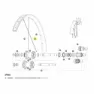Mavic Kit 14 Rear Drive Side Edeemax 29´´ Eiker, Black, 303mm