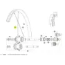 Mavic Kit 14 Rear Non Drive Side Edeemax 29´´ Eiker, Black, 305mm