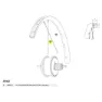Mavic Kit 16 Rear Allroas 650b Eiker, Black, 235mm