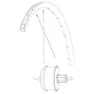 Mavic Kit 16 Rear Ksyrium S Disc Ebm Eiker