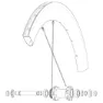 Mavic Kit 2 Front/rear Comete Pro Carbon Ust Eiker, Black, 256mm