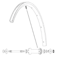 Mavic Kit 9 Front Ksyrium S Eiker Mavic Kit 9 Front Ksyrium S Eiker