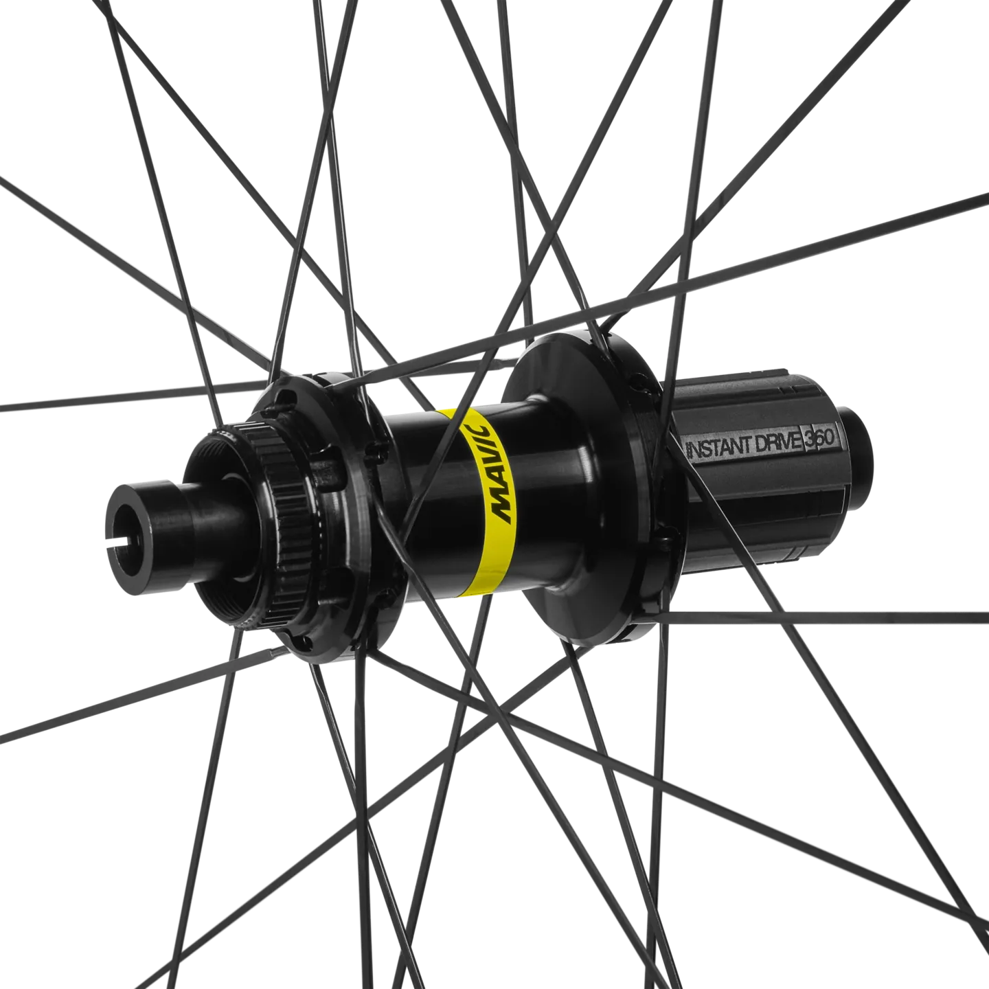 Mavic Ksyrium 30 Disc Bakhjul, Black, 12 x 142mm, Shimano/Sram HG