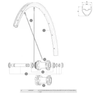 Mavic Ksyrium Disc Venstre Eiker 12 Enheter Mavic Ksyrium Disc Venstre Eiker 12 Enheter