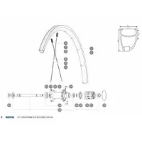 Mavic Ksyrium Elite 2016-17 Trasero Izquierdo 10 Unidades Eiker Mavic Ksyrium Elite 2016-17 Trasero Izquierdo 10 Unidades Eiker