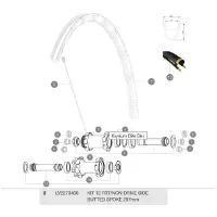 Mavic Ksyrium Elite Disc/disc Ust 2017 Eiker 12 Enheter