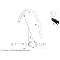 Mavic Ksyrium Elite Disc Ust 20 Framfelg
