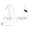 Mavic Ksyrium Elite Disc Ust 20 Rear Felg, Black, 700 - 28" 24H