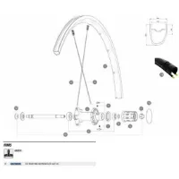 Mavic Ksyrium Elite Ust 20 Bakfelg Mavic Ksyrium Elite Ust 20 Bakfelg