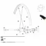 Mavic Ksyrium Elite Ust 20 Bakfelg, Black, 700 - 28" 20H