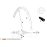 Mavic Ksyrium Elite Ust 20 Framfelg, Black, 700 - 28" 18H