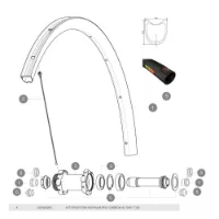 Mavic Ksyrium Pro Carbon Sl Tubular Disc Framfelg