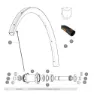 Mavic Ksyrium Pro Carbon Sl Tubular Disc Framfelg, Black, 700 - 28" 24H