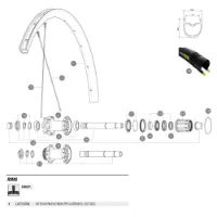 Mavic Ksyrium Pro Carbon Sl Ust Disc Bakfelg