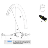 Mavic Ksyrium Pro Carbon Sl Ust Disc Venstre Eiker 12 Enheter Mavic Ksyrium Pro Carbon Sl Ust Disc Venstre Eiker 12 Enheter