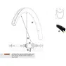Mavic Ksyrium Pro Carbon Ust Disc 20 Framfelg, Black, 700 - 28" 24H