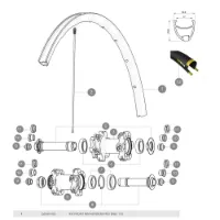 Mavic Ksyrium Pro Disc 17c Framfelg