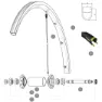 Mavic Ksyrium Pro Exalith 17c Framfelg, Black, 700 - 28"