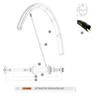 Mavic Ksyrium Pro Ust Framfelg