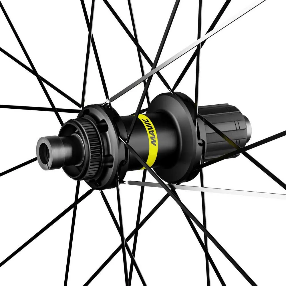 Mavic Ksyrium S Cl Disc Tubeless Landeveissykkelens Bakhjul, Black, 9/12 x 135/142mm, Shimano/Sram HG Mavic Ksyrium S Cl Disc Tubeless Landeveissykkelens Bakhjul, Black, 9/12 x 135/142mm, Shimano/Sram HG