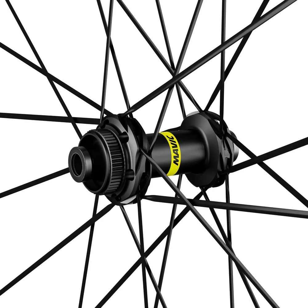 Mavic Ksyrium SL Disc Framhjul, Black, 9/12 x 100mm