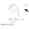 Mavic Ksyrium Sls/sle/pro Exalith 2013-16 Front Eiker 10 Enheter, Black, 283.5mm