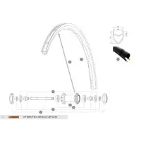 Mavic Ksyrium Ust 19/20 Framfelg Mavic Ksyrium Ust 19/20 Framfelg