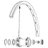 Mavic Monteringssats For Supermax-hjul, Black, One Size