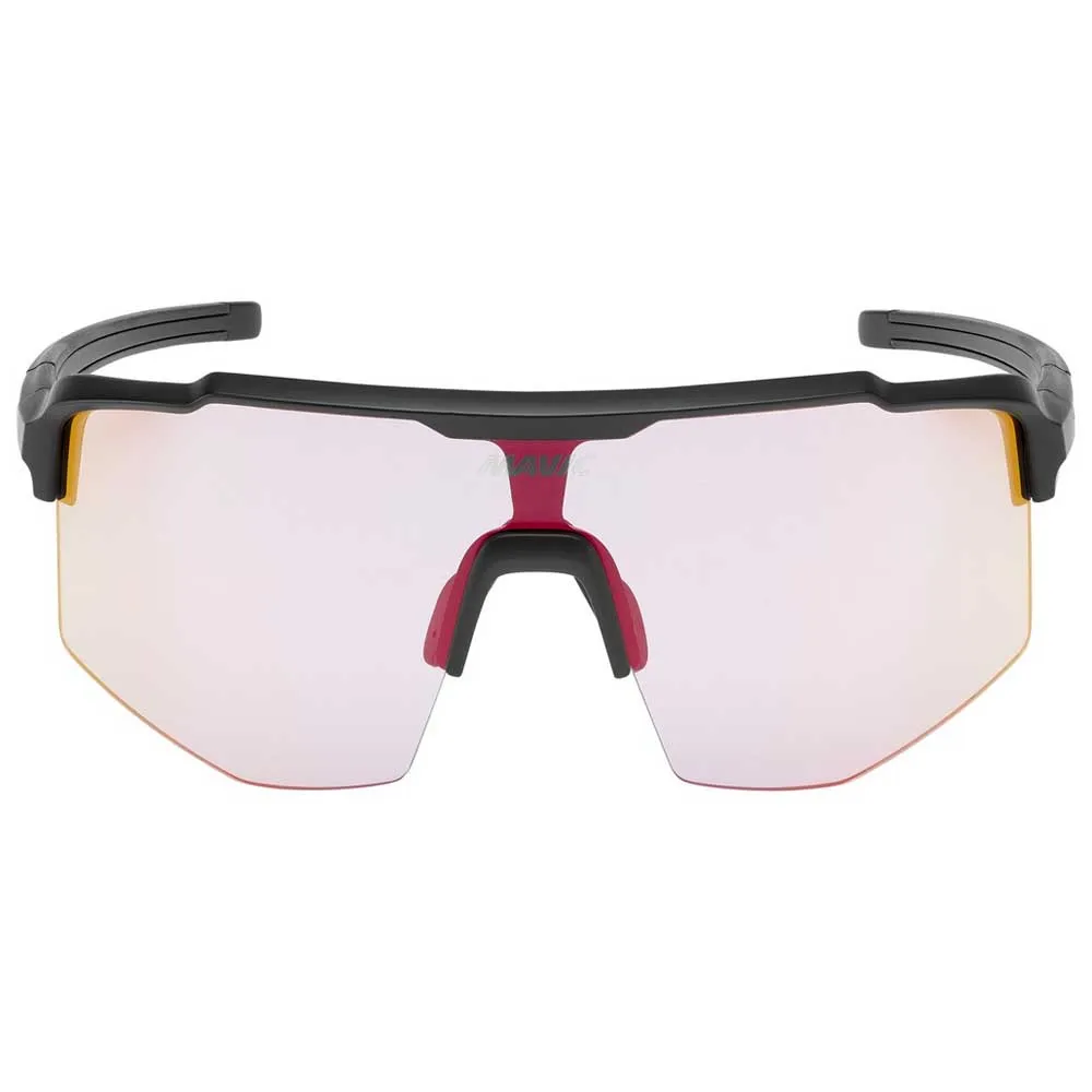Mavic Mvs Shield Foto Kromatiske Solbriller, Black, Red Photochromic/CAT1-3