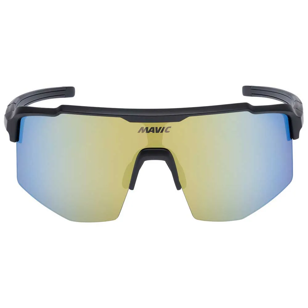 Mavic Mvs Shield Solbriller, Black, Gold Blue/CAT3