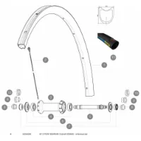 Mavic Par Foran Navlager Mavic Par Foran Navlager