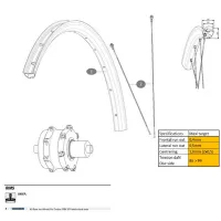 Mavic Pro Carbon Ebm X20 Bakfelg