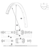 Mavic Qrm Auto Mtb Forhjulsaksel