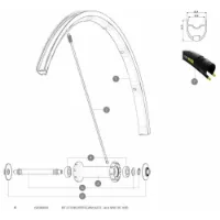 Mavic Qrm Hvilegafler For Trucker 2 Enheter Mavic Qrm Hvilegafler For Trucker 2 Enheter
