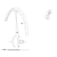 Mavic Rear Ebm Allroad S Landeveissykkel Felg Mavic Rear Ebm Allroad S Landeveissykkel Felg