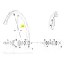 Mavic Rear Ksyrium S Rb Landeveissykkel Felg, Black, 700 - 28"