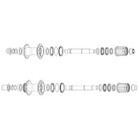 Mavic Road Id360 Rr Cl Endcap (12 Mm) Lager