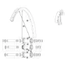 Mavic Sft Eiker 12 Enheter, Black, 298mm