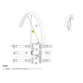 Mavic Sft Eiker 12 Enheter, Black, 298mm