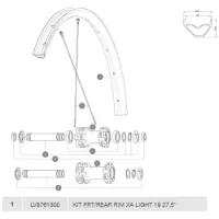 Mavic Xa Light 19 Felg Mavic Xa Light 19 Felg