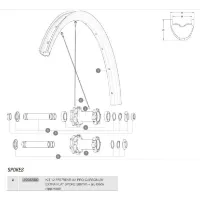 Mavic Xa Pro Carbon 29 Extra Flat Front/rear Eiker 12 Enheter Mavic Xa Pro Carbon 29 Extra Flat Front/rear Eiker 12 Enheter