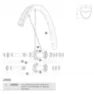 Mavic Xa Pro Carbon 29 Extra Flat Front/rear Eiker 12 Enheter, Black, 288mm