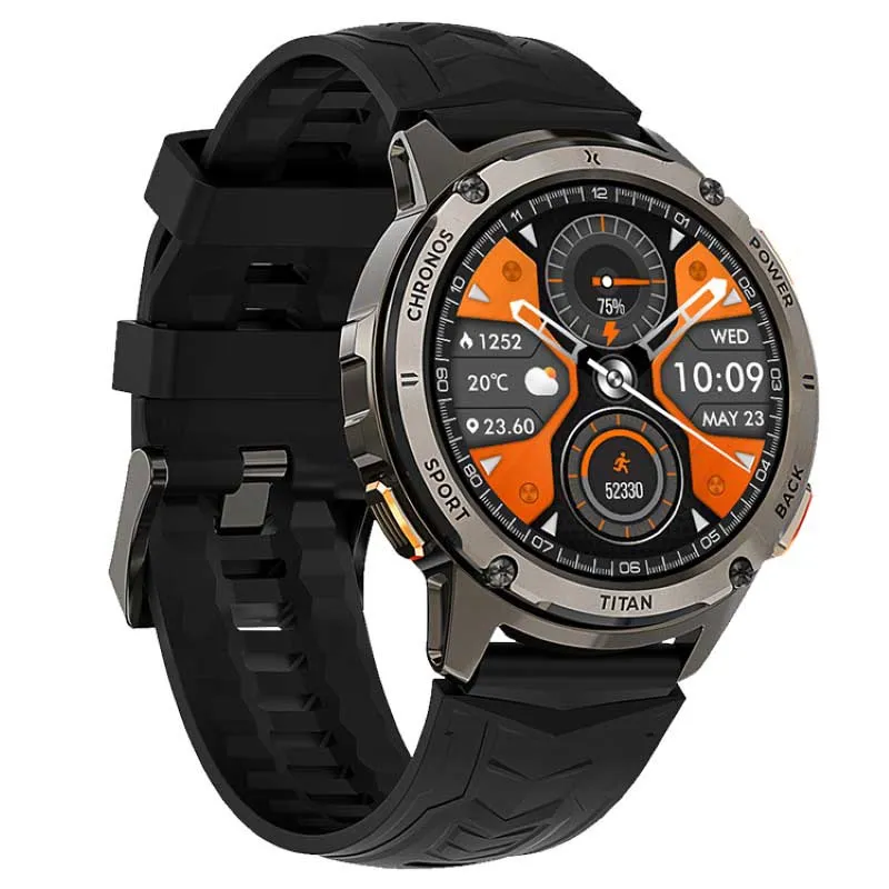 MaxCom Fw100 Titan Cronos Smartklokke, Black
