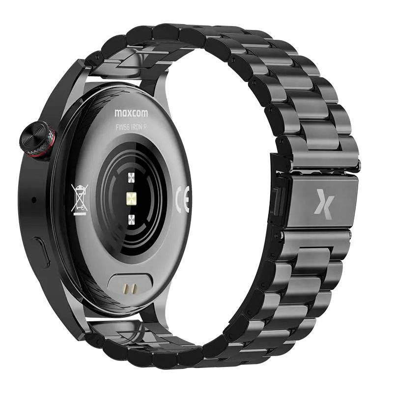 MaxCom Fw66 Iron R Smartklokke, Black