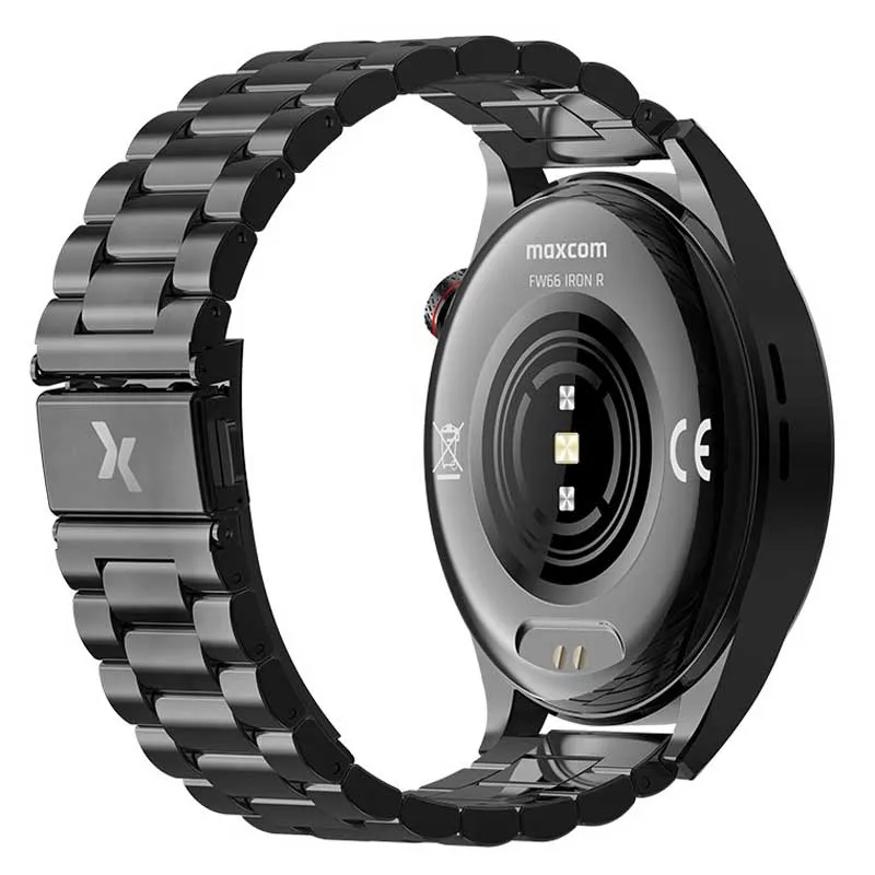 MaxCom Fw66 Iron R Smartklokke, Black