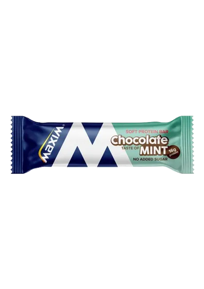 Maxim Soft Mint Sjokolade Proteinbar 18 stk